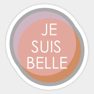 Je suis belle Sticker